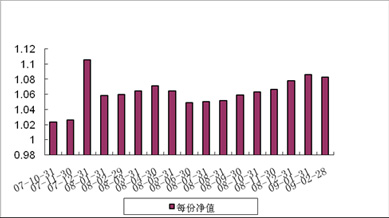 中信理財之基金計劃5號（理財編碼：P07A10101）2009年2月投資公告