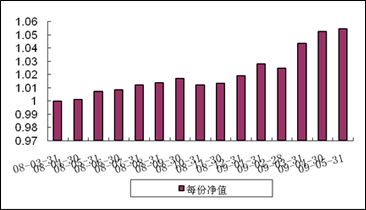 中信理財之基金計劃10號（理財編碼：P08050101）2009年5月投資公告