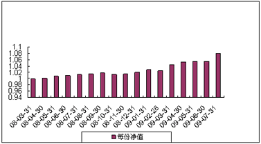 中信理財之基金計劃10號（理財編碼：P08050101）2009年7月投資公告