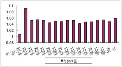 中信理財之雙盈計劃6號（理財編號：P07B20101）2009年3月投資公告