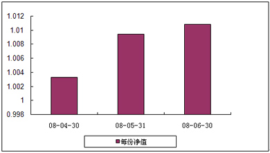 中信理財之雙盈計劃10號（理財編號：P08100101）2008年6月收益公告