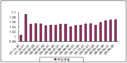 中信理財之雙盈計劃6號（理財編號：P07B20101）2009年6月投資公告