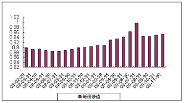 中信理財之雙盈計劃8號（理財編碼：P07E20101）2009年11月投資公告