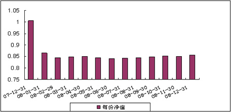 中信理財之藍籌計劃1號（理財編號：P07C70101）2008年12月投資公告